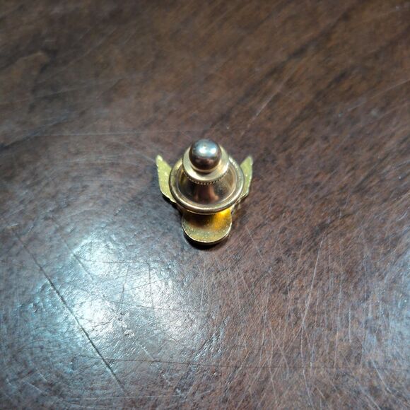 WWII U.S. AIR FORCE ASSOCIATION MEMBERSHIP LAPEL PIN “AFA” WINGS SCREW-BACK - Picture 2 of 3